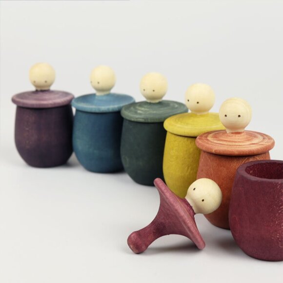 NWT Grapat Wooden Toys Little Things Red - Picture 7 of 7